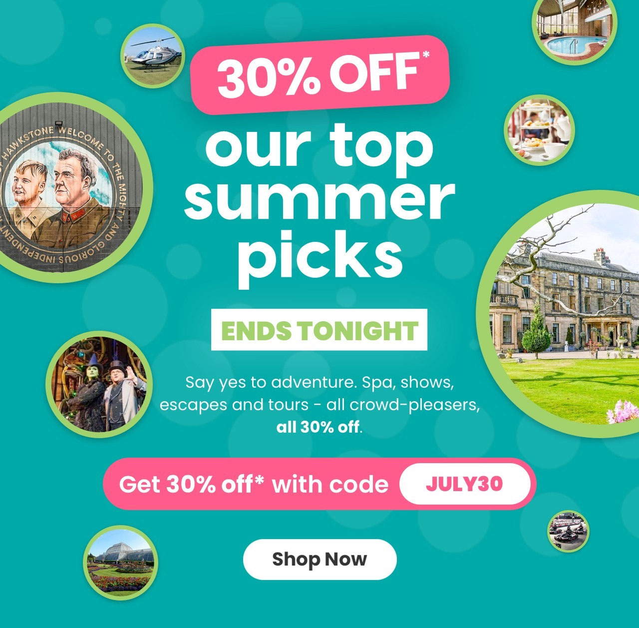 Summer Campaign CRM email design