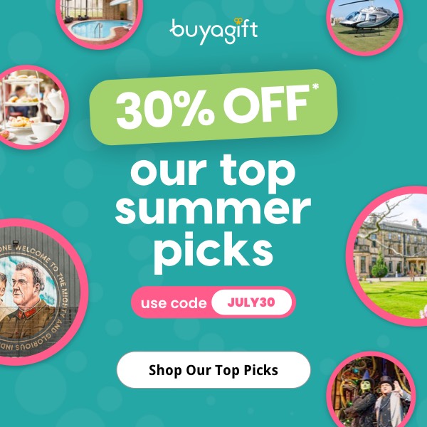 Buyagift paid social design for a summer campaign