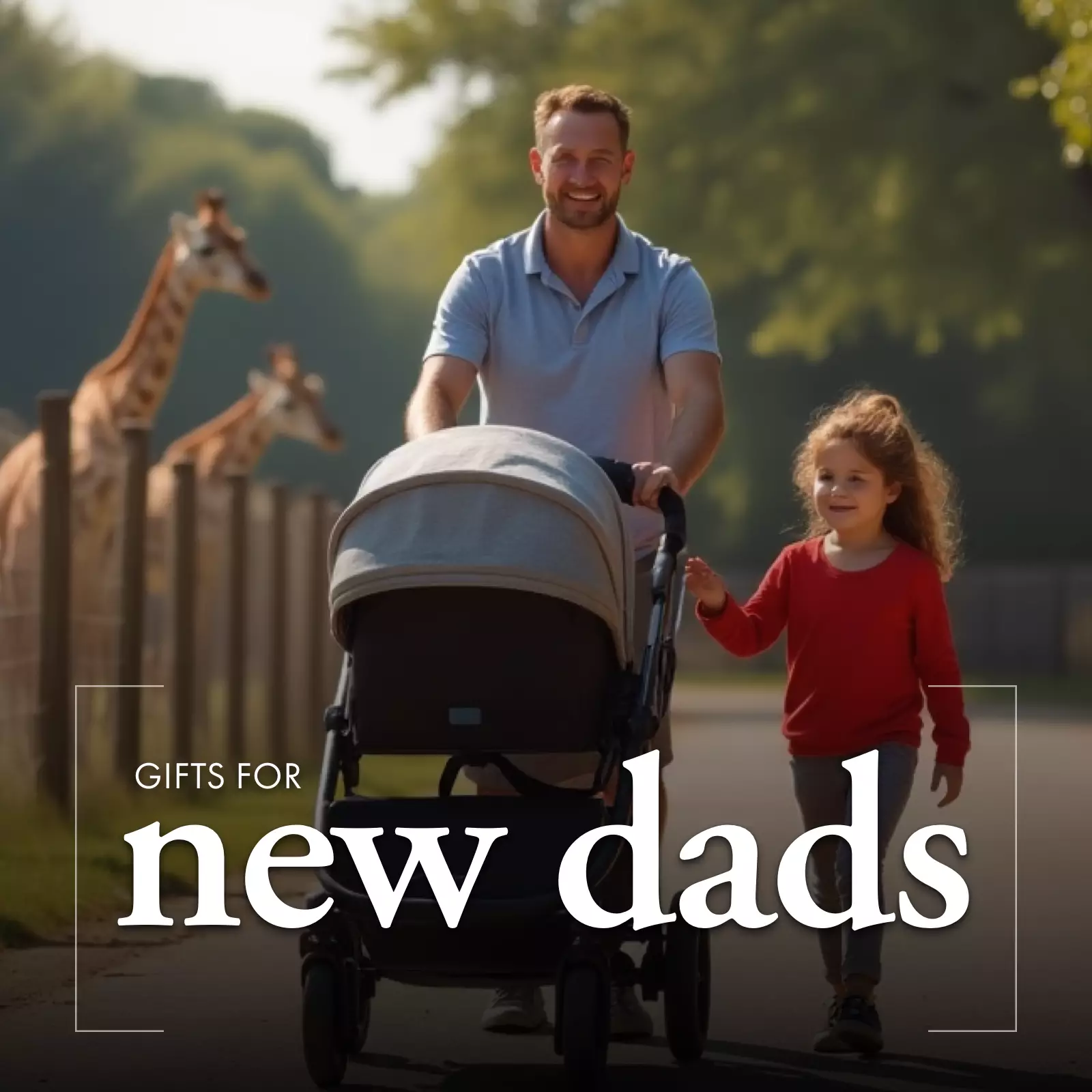AI generated imagery for Fathers Day campaign incorporating the Red Letter Days brand colours