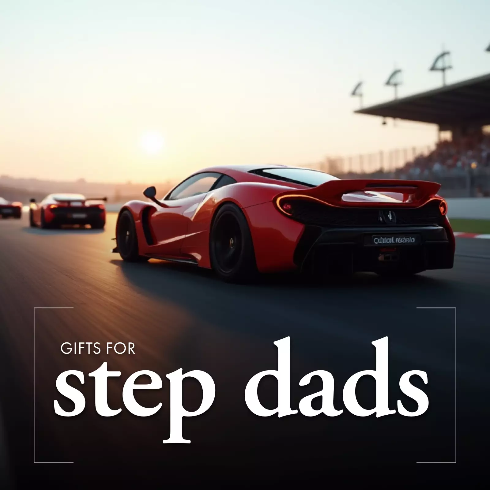 AI generated imagery for Fathers Day campaign incorporating the Red Letter Days brand colours
